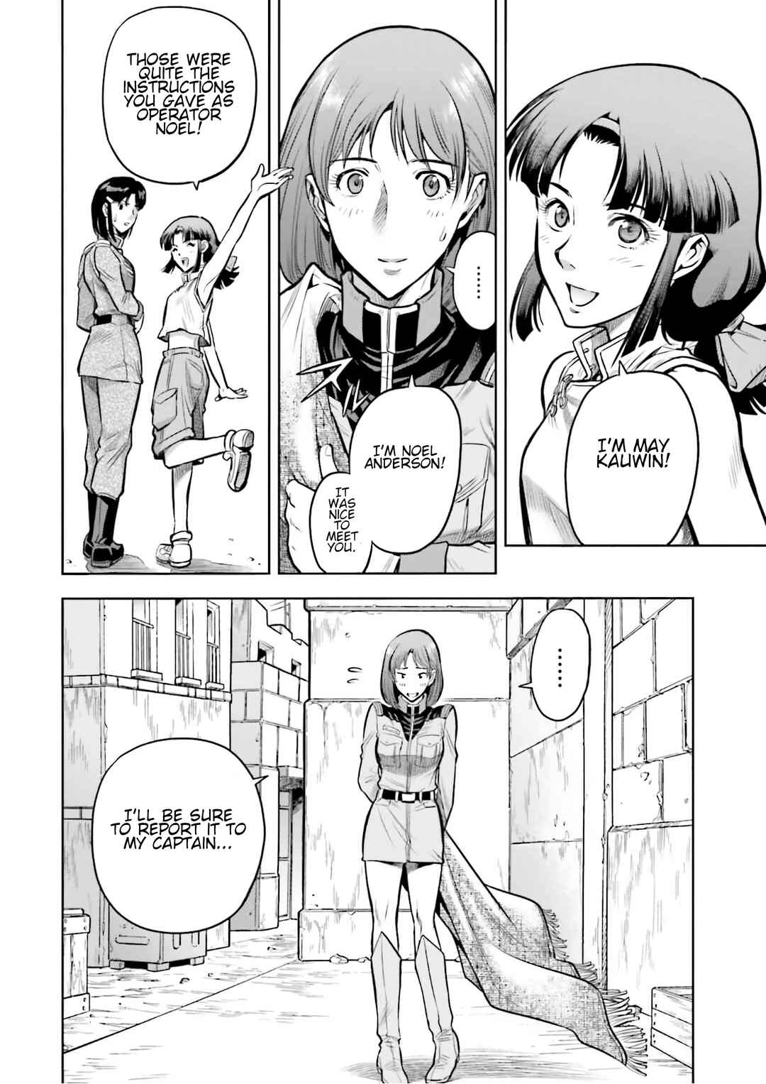 Page 10 Chapter 3.5 Mobile Suit Gundam Report REBELLION: Lost War Chronicles