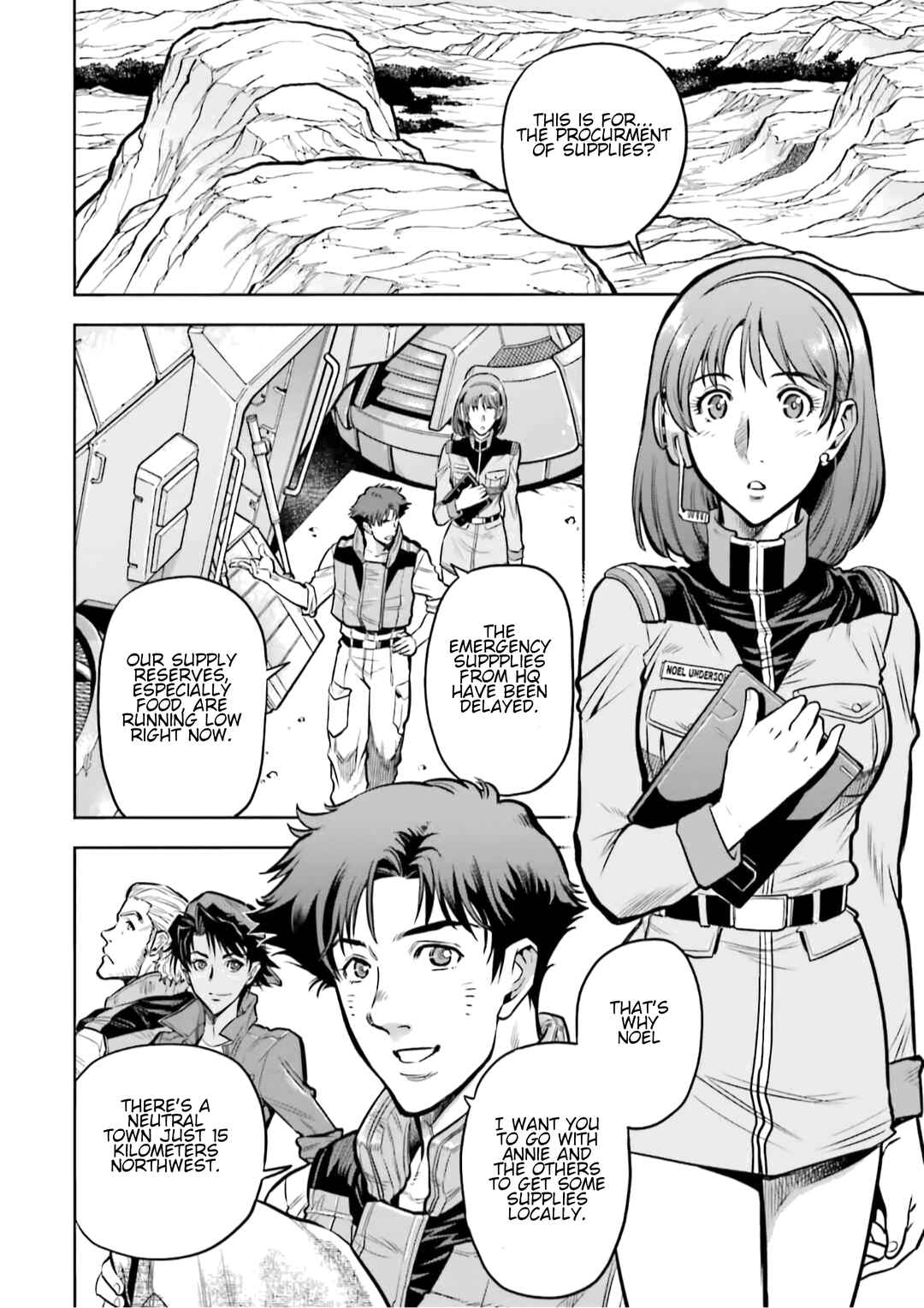 Page 2 Chapter 3.5 Mobile Suit Gundam Report REBELLION: Lost War Chronicles