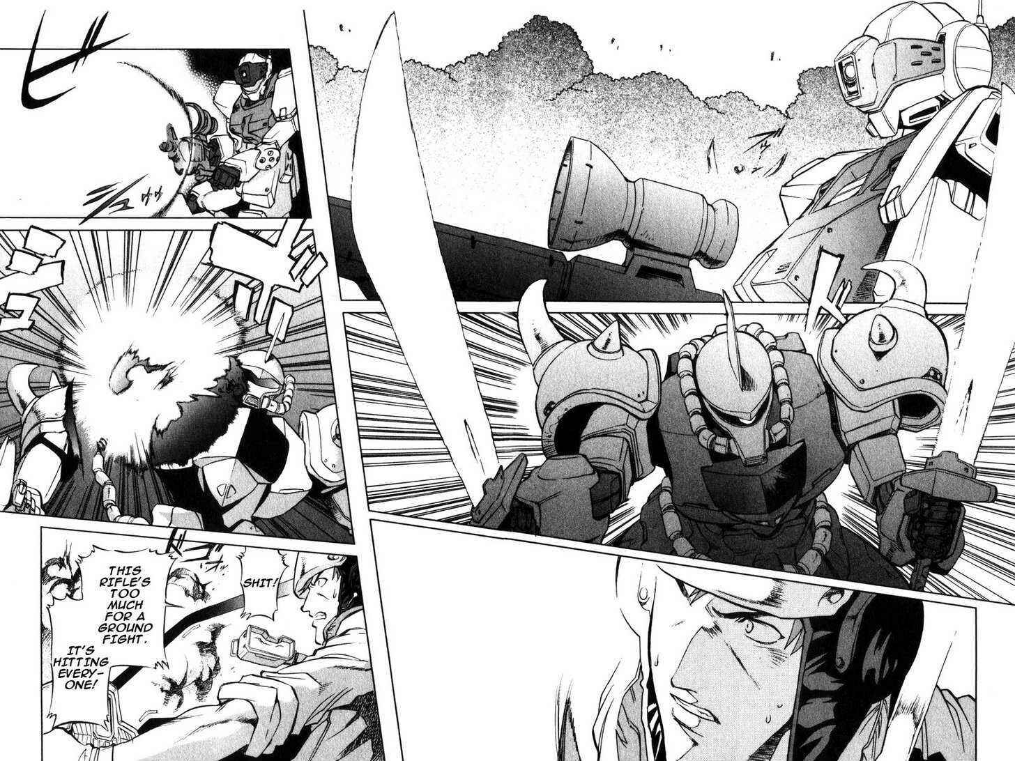 Page 12 Chapter 5 Mobile Suit Gundam Report REBELLION: Lost War Chronicles