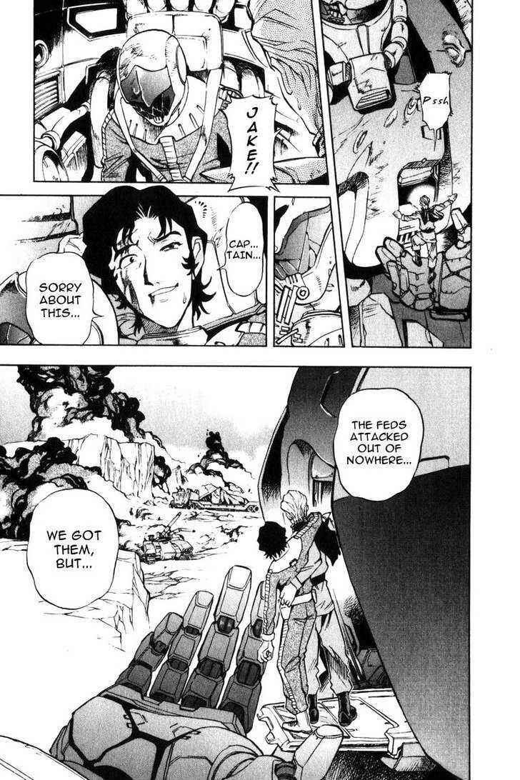 Page 18 Chapter 5 Mobile Suit Gundam Report REBELLION: Lost War Chronicles