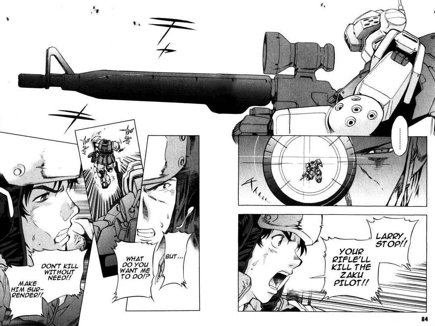 Page 35 Chapter 5 Mobile Suit Gundam Report REBELLION: Lost War Chronicles