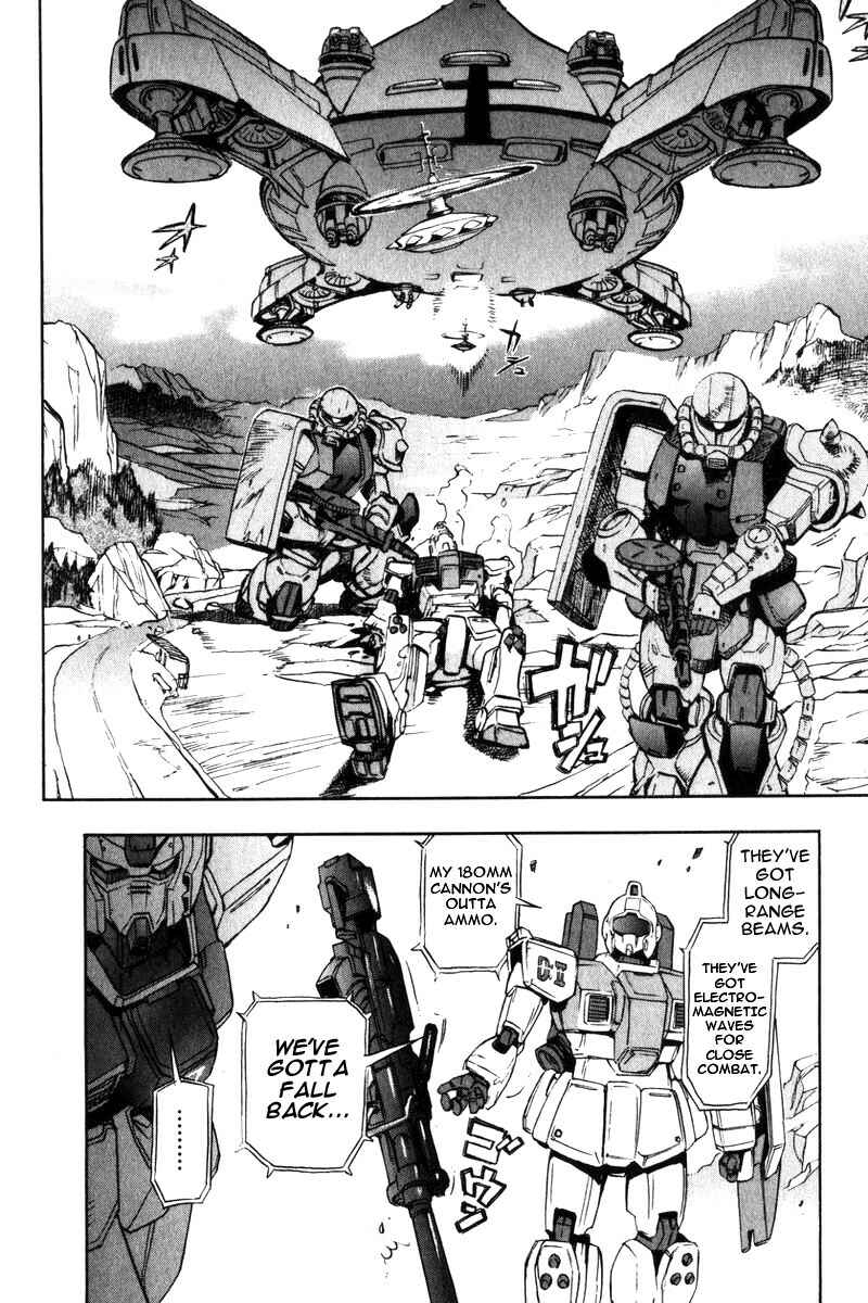 Page 22 Chapter 3 Mobile Suit Gundam Report REBELLION: Lost War Chronicles