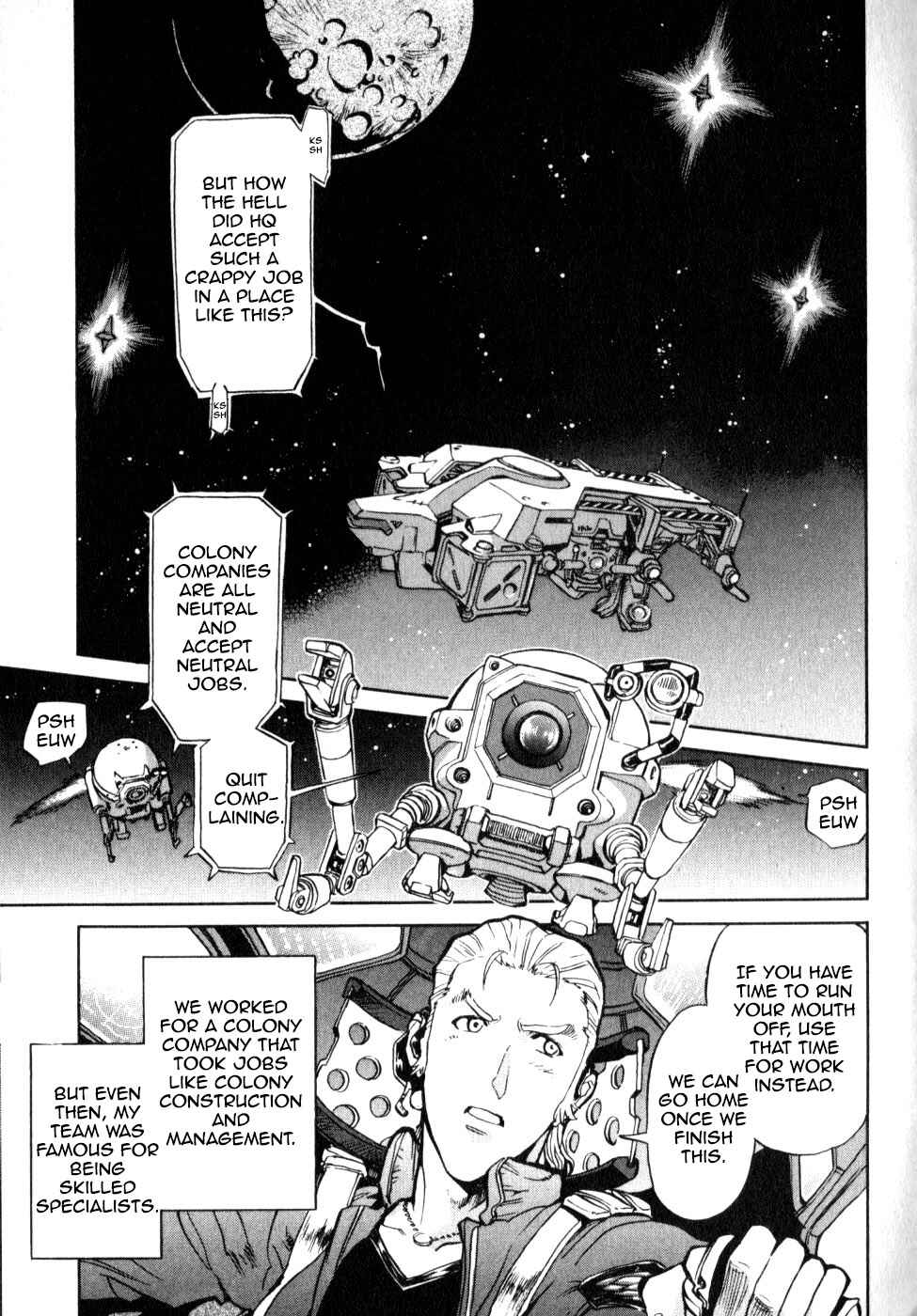 Page 3 Chapter 0.2 Mobile Suit Gundam Report REBELLION: Lost War Chronicles