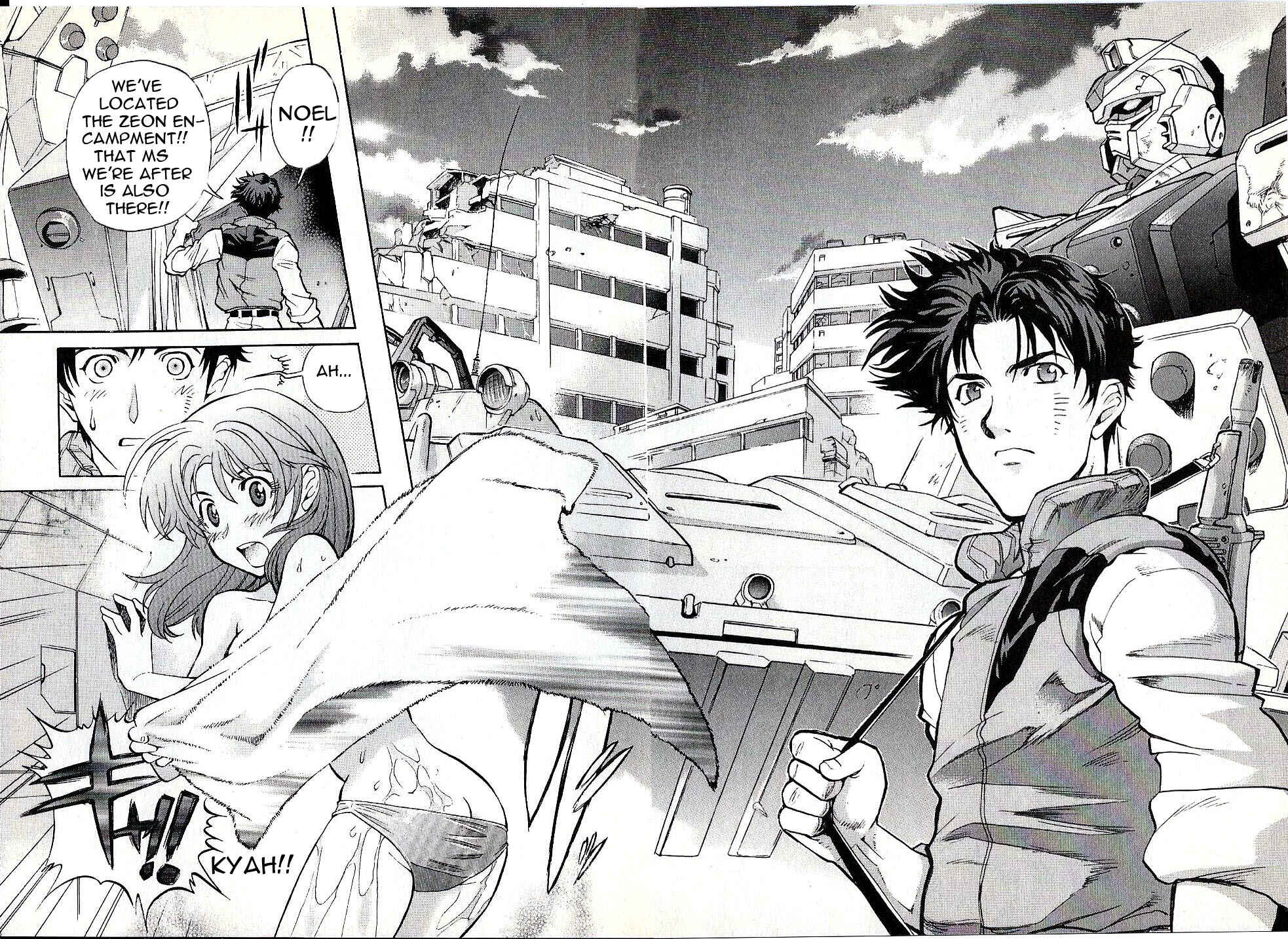 Page 3 Chapter 7 Mobile Suit Gundam Report REBELLION: Lost War Chronicles