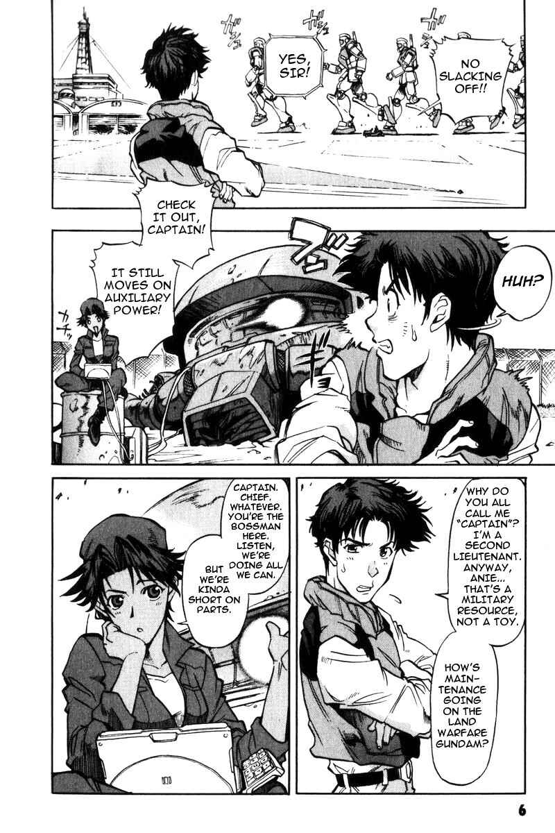 Page 9 Chapter 4 Mobile Suit Gundam Report REBELLION: Lost War Chronicles