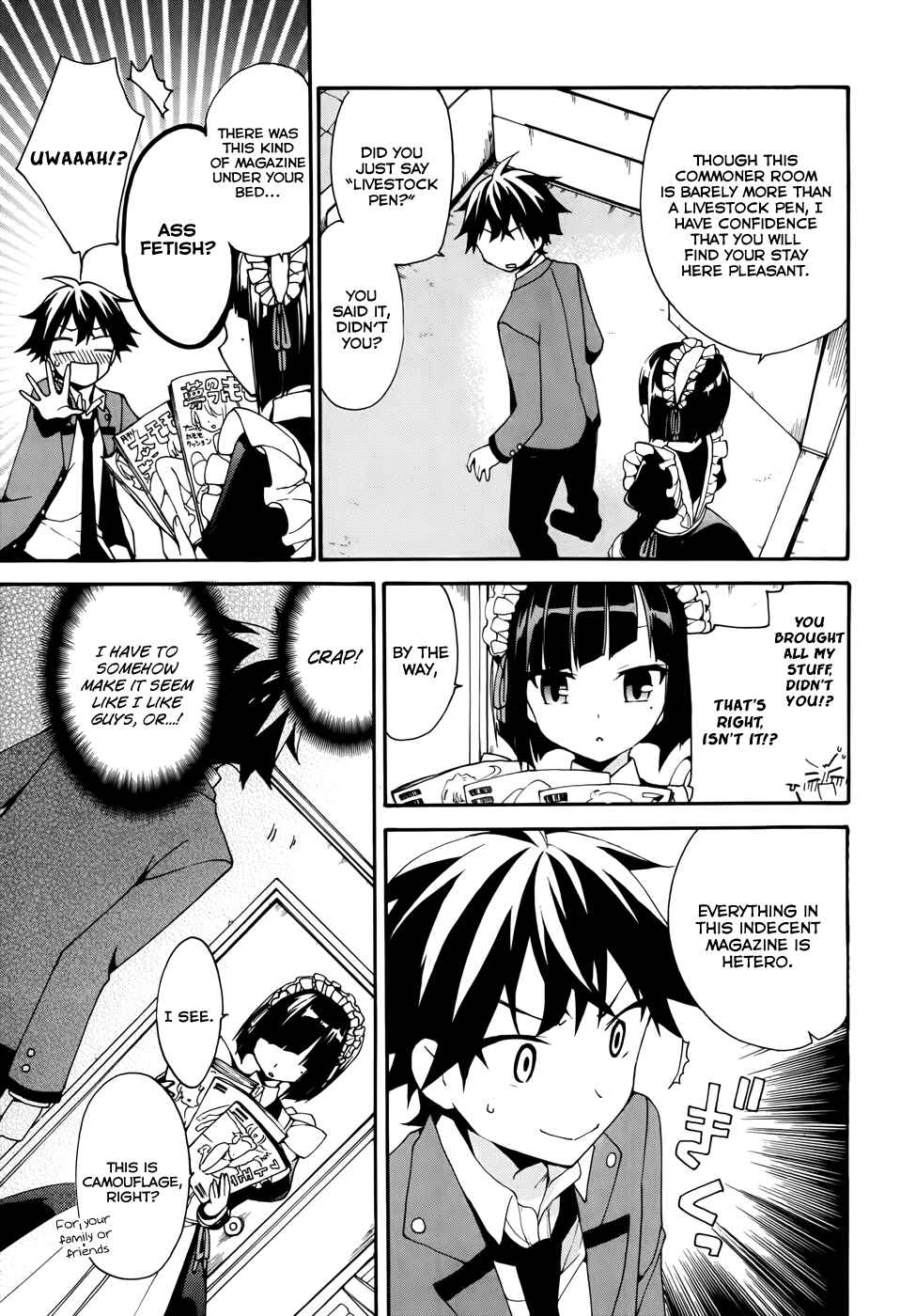 Page 17 Chapter 2 Ore ga Ojou-sama Gakkou ni Shomin Sample Toshite Rachirareta Ken