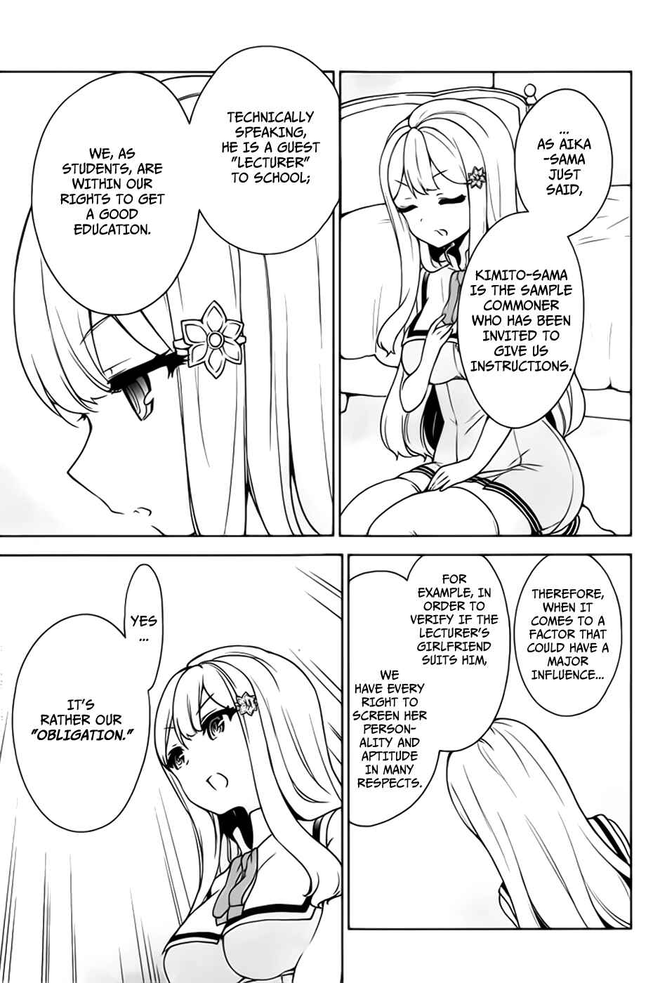 Page 29 Chapter 48 Ore ga Ojou-sama Gakkou ni Shomin Sample Toshite Rachirareta Ken