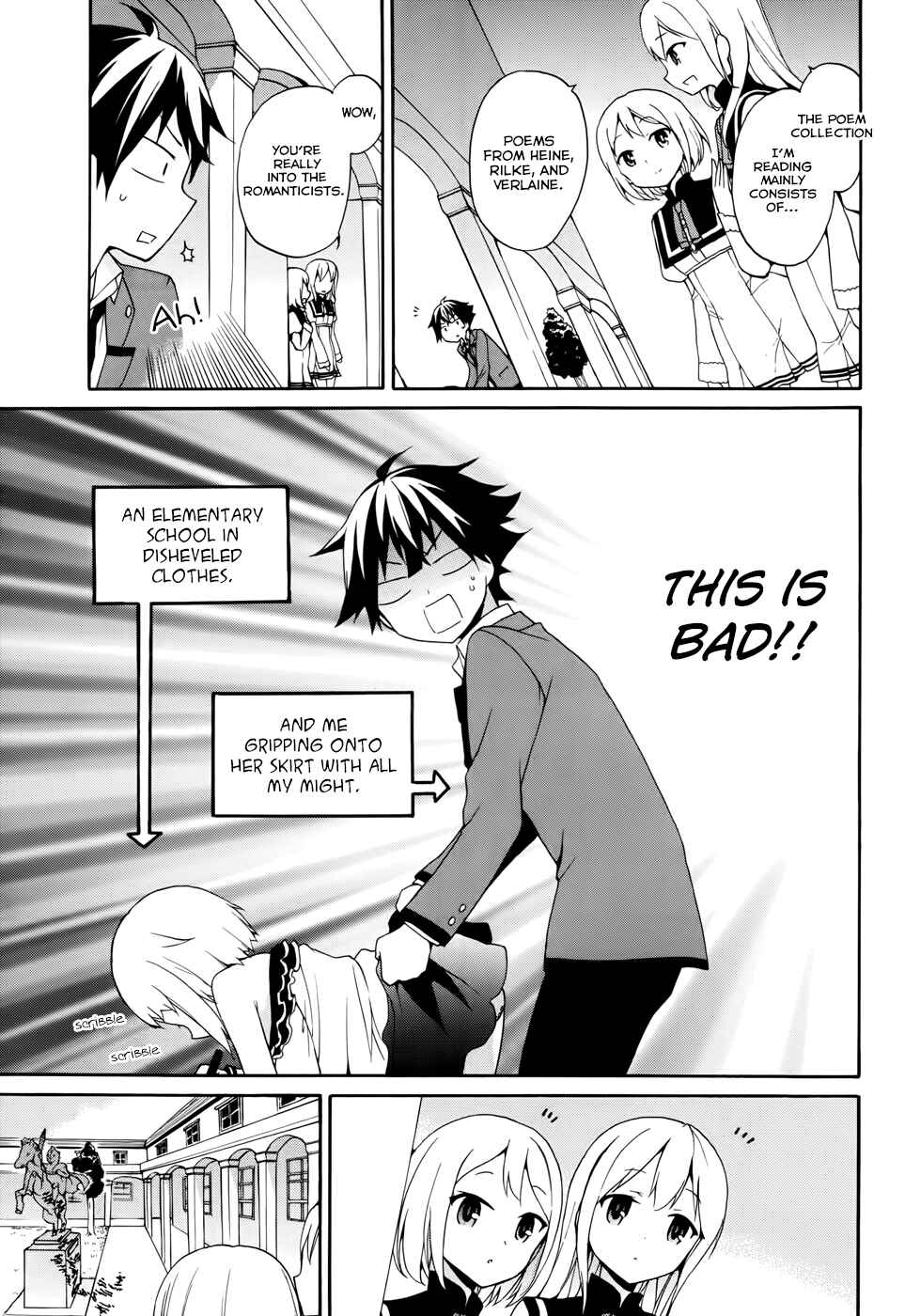 Page 12 Chapter 5 Ore ga Ojou-sama Gakkou ni Shomin Sample Toshite Rachirareta Ken