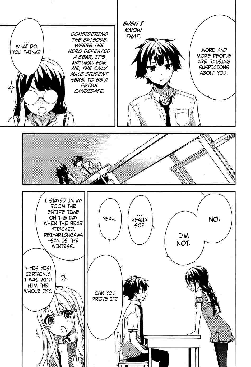 Page 28 Chapter 41 Ore ga Ojou-sama Gakkou ni Shomin Sample Toshite Rachirareta Ken