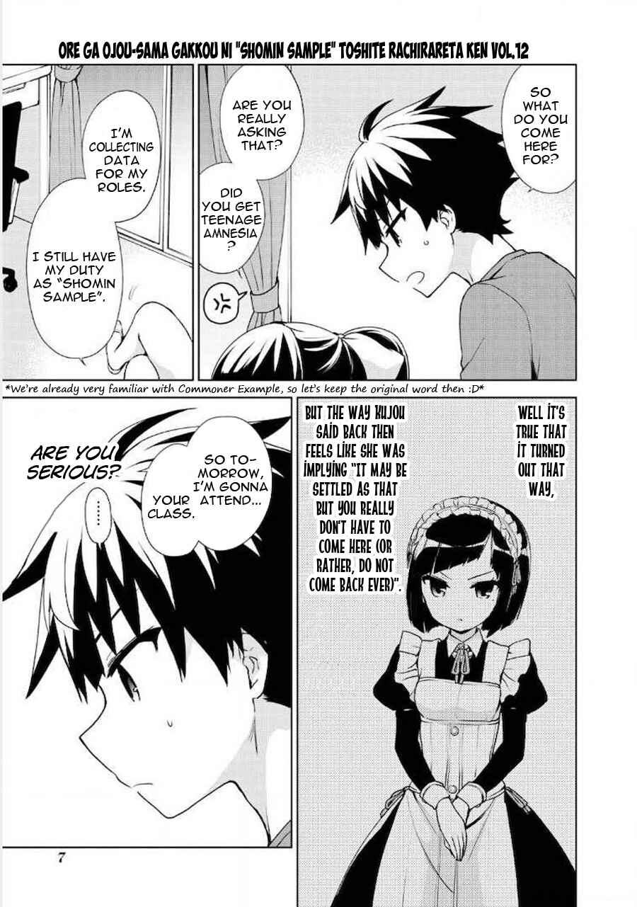 Page 9 Chapter 60 Ore ga Ojou-sama Gakkou ni Shomin Sample Toshite Rachirareta Ken
