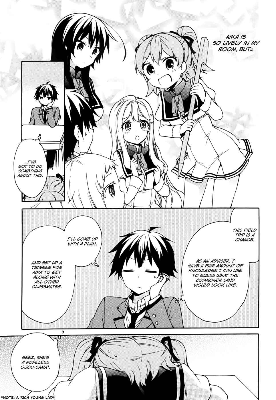 Page 10 Chapter 17 Ore ga Ojou-sama Gakkou ni Shomin Sample Toshite Rachirareta Ken