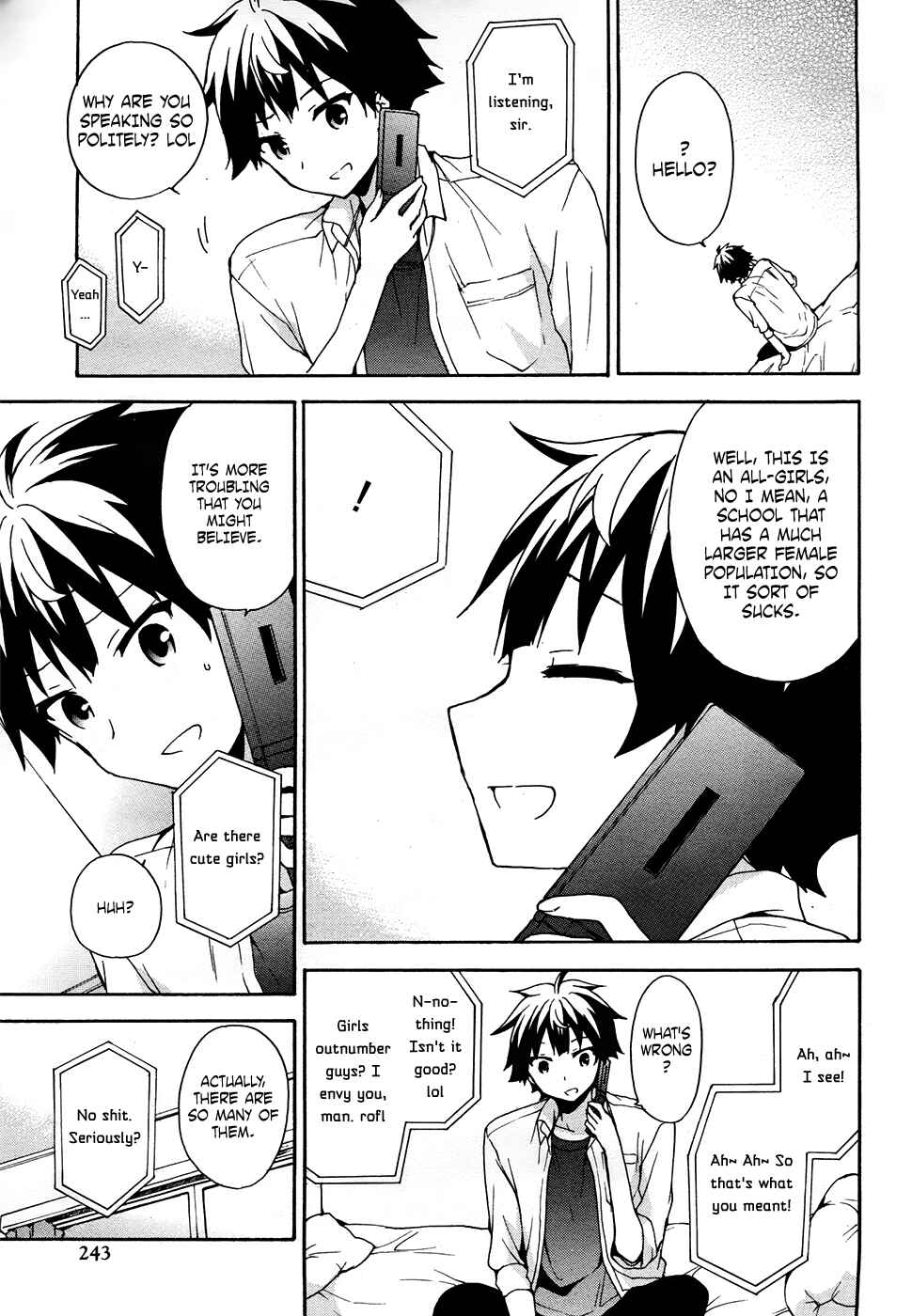 Page 14 Chapter 35 Ore ga Ojou-sama Gakkou ni Shomin Sample Toshite Rachirareta Ken