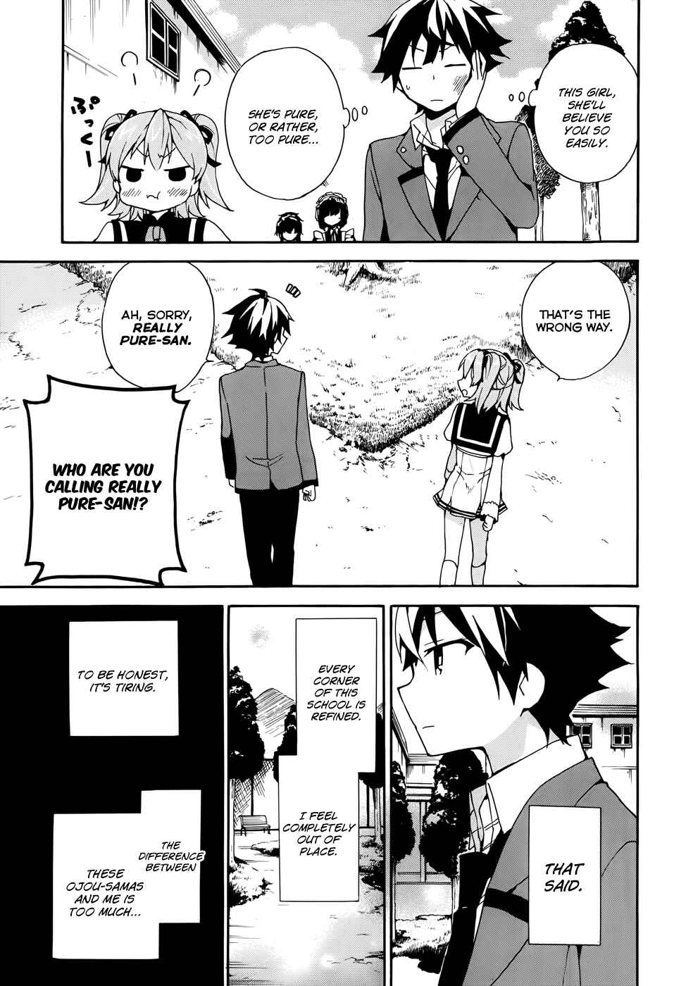 Page 13 Chapter 3 Ore ga Ojou-sama Gakkou ni Shomin Sample Toshite Rachirareta Ken