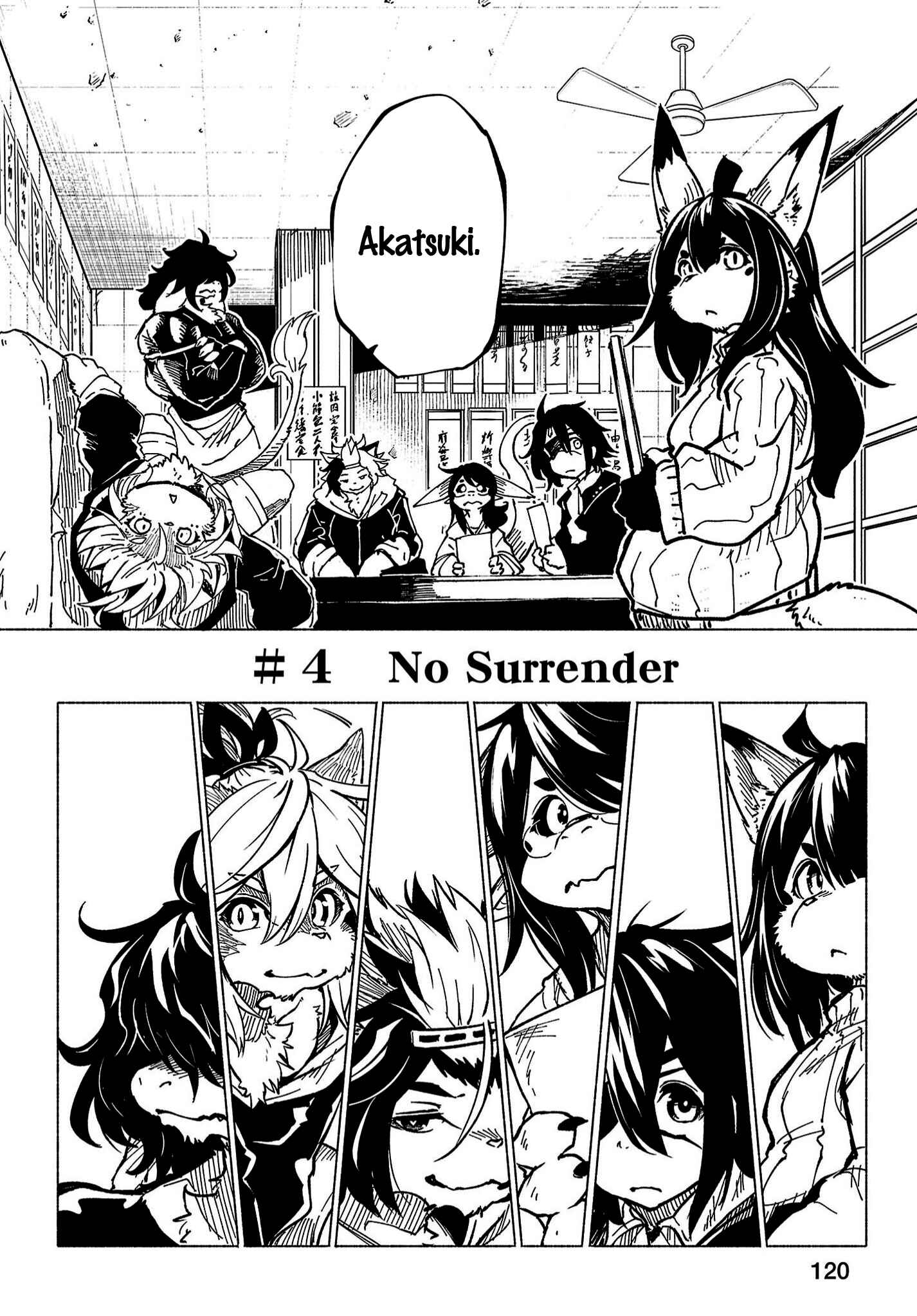 Page 3 Chapter 4 Kemono Attack Squad Akatsuki