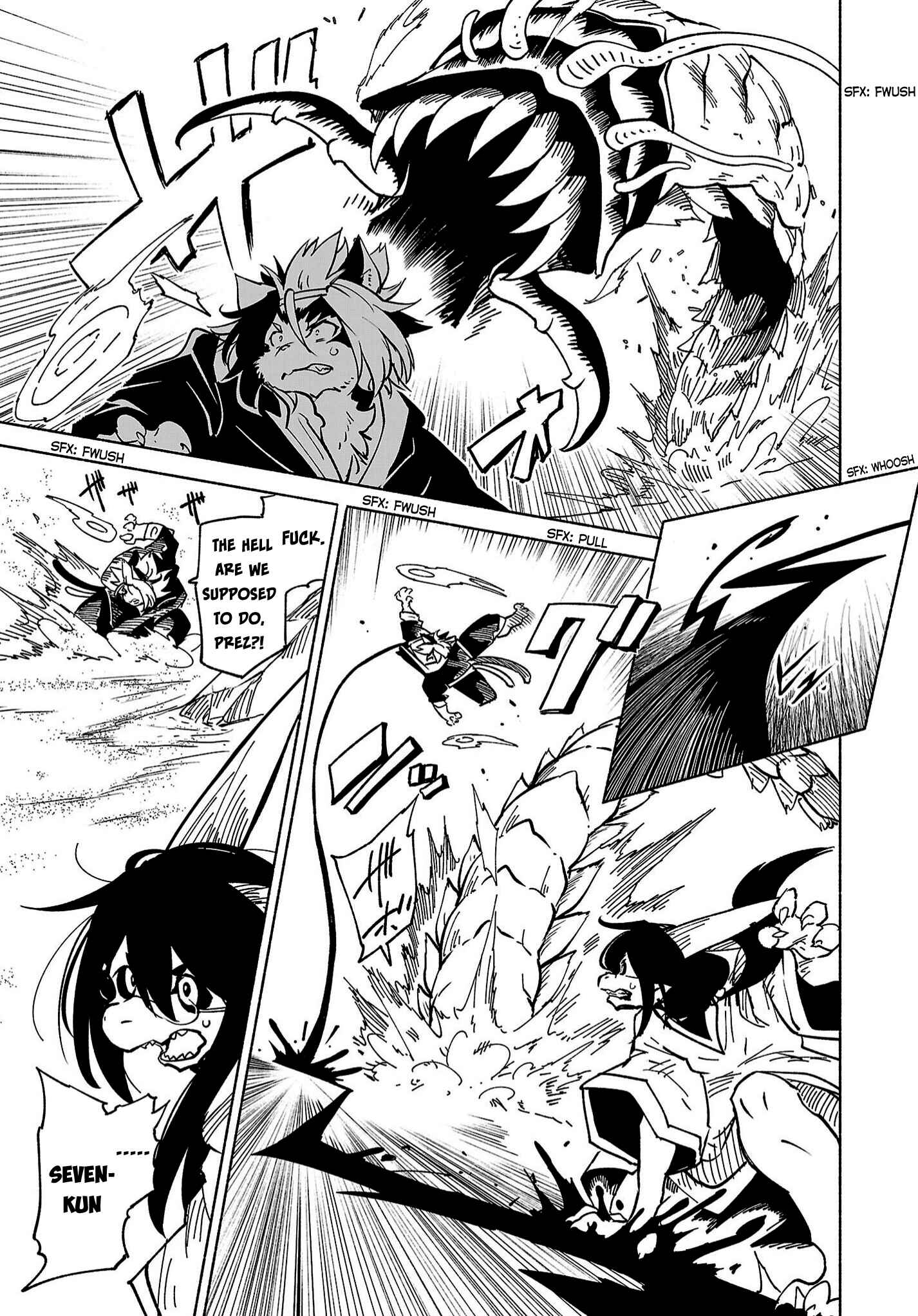 Page 7 Chapter 7 Kemono Attack Squad Akatsuki