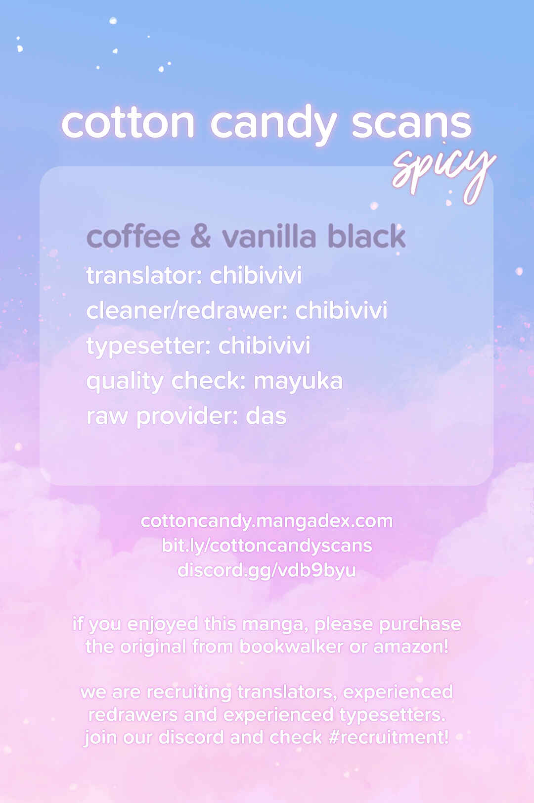 Page 1 Chapter 6.5 Coffee & Vanilla Black