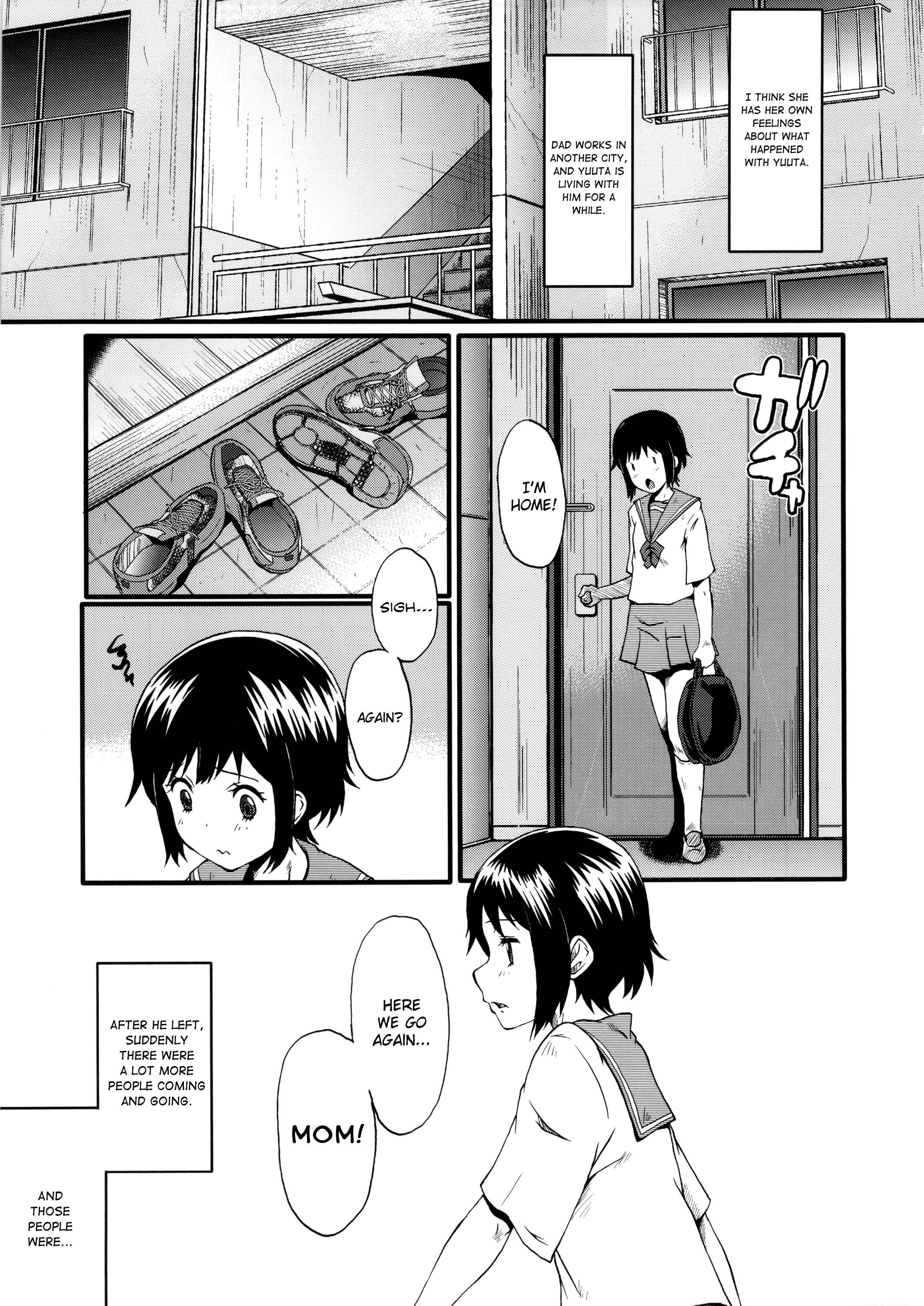 Page 4 Chapter Unknown_34b0 Chuunibyou demo Koi ga Shitai! - Urabambi Vol. 47 Sanji no Haha Demo Are ga Shitai! ~Musuko no Doukyuusei to Asedaku Nikubenki Fuck Shimakuru Hahaoya~ (Doujinshi)