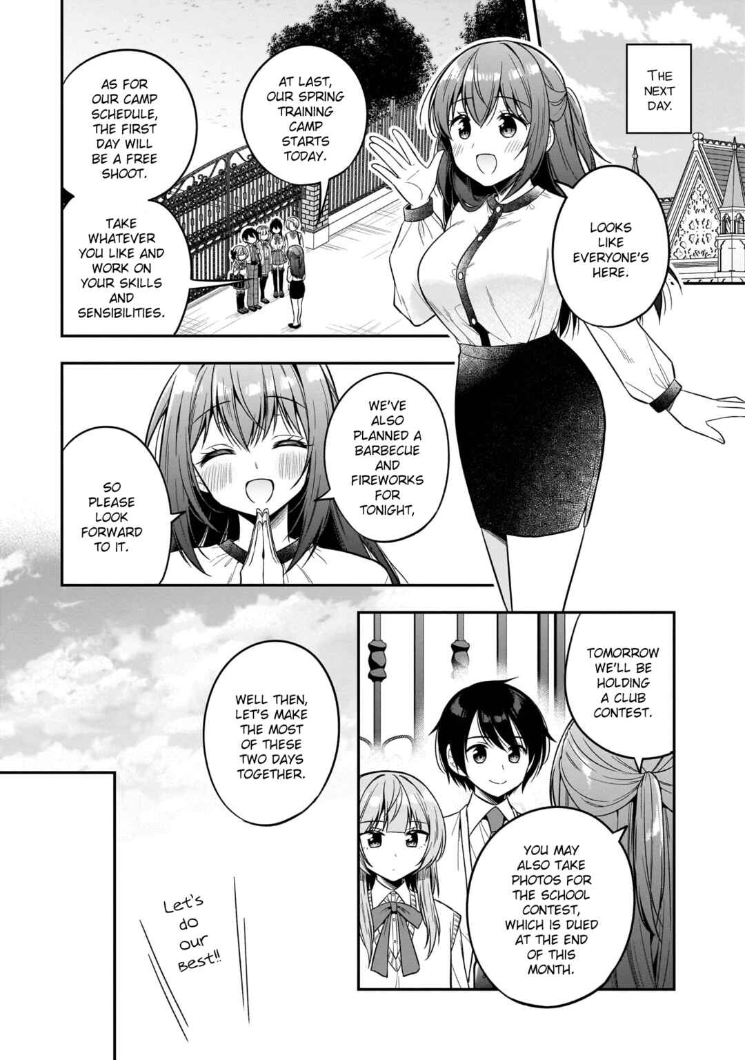 Page 12 Chapter 7 Camera-senpai to Sewayaki Jouzu na Kouhai-chan