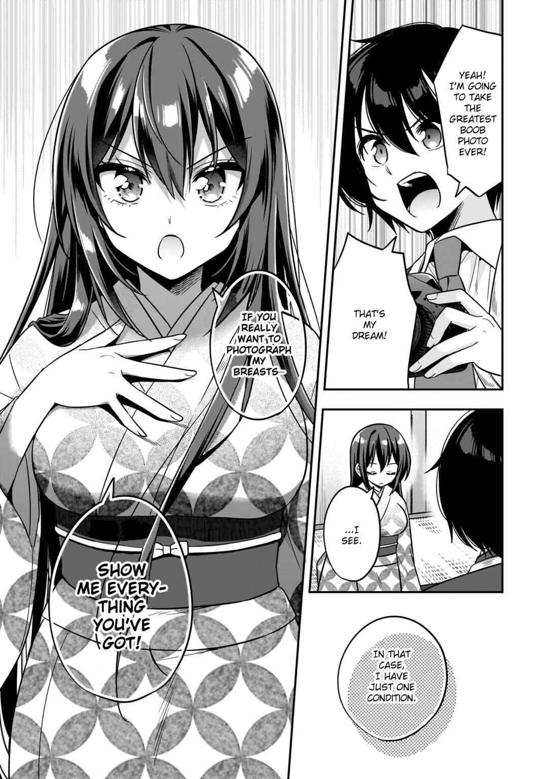 Page 11 Chapter 3 Camera-senpai to Sewayaki Jouzu na Kouhai-chan