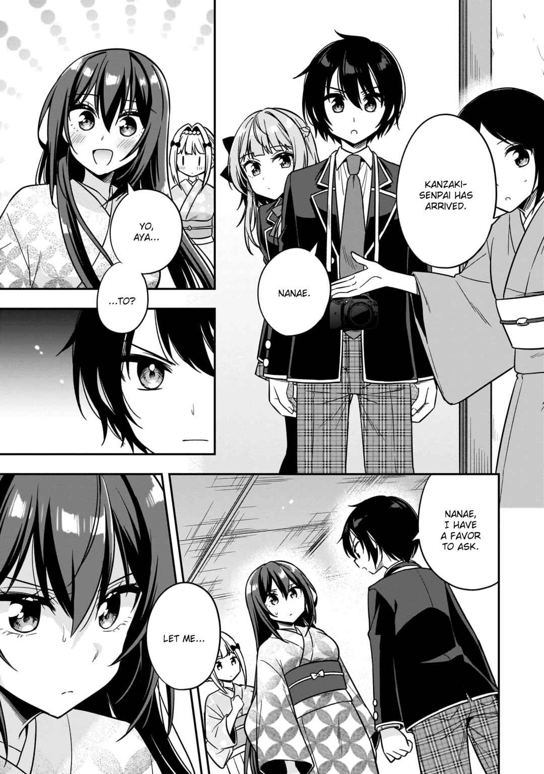 Page 7 Chapter 3 Camera-senpai to Sewayaki Jouzu na Kouhai-chan