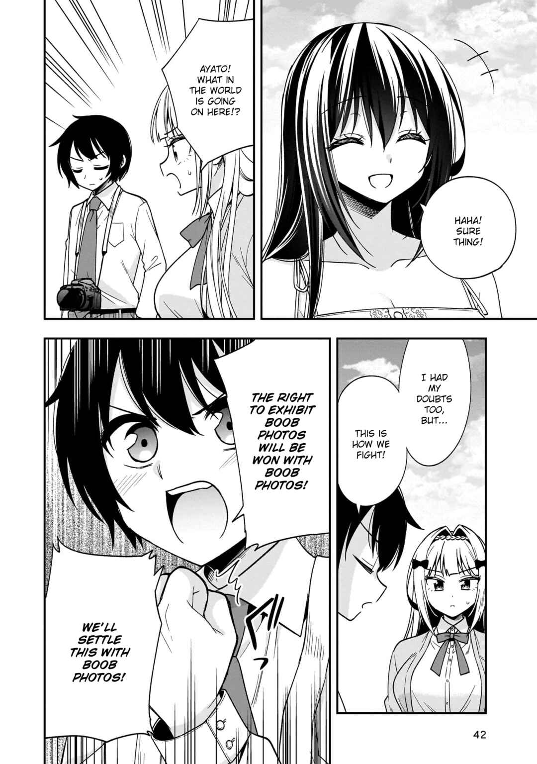 Page 8 Chapter 11 Camera-senpai to Sewayaki Jouzu na Kouhai-chan