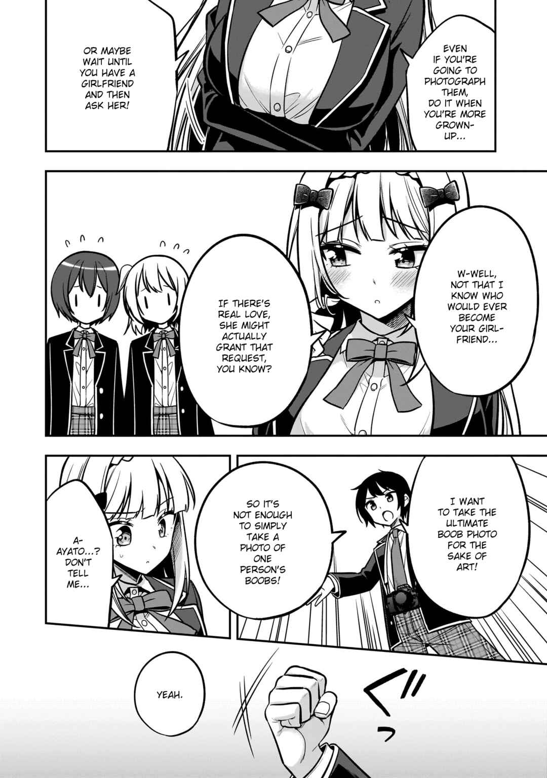 Page 12 Chapter 2 Camera-senpai to Sewayaki Jouzu na Kouhai-chan