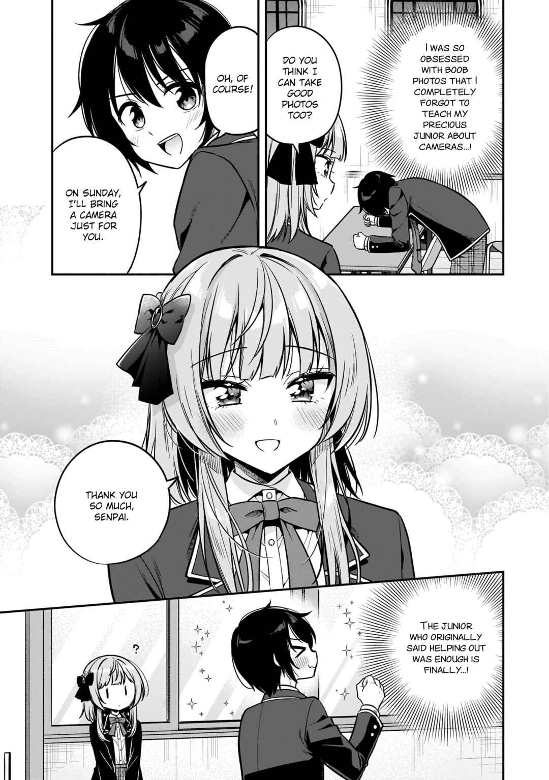 Page 3 Chapter 4 Camera-senpai to Sewayaki Jouzu na Kouhai-chan