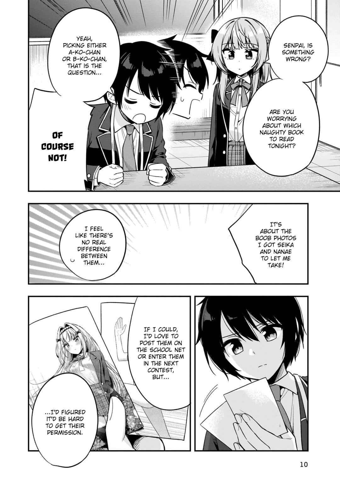 Page 10 Chapter 5 Camera-senpai to Sewayaki Jouzu na Kouhai-chan