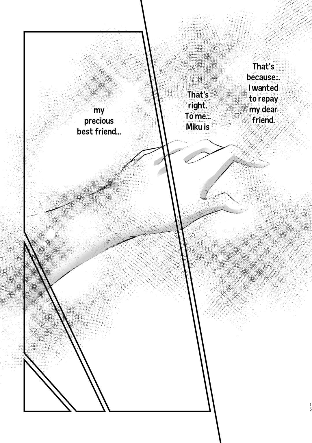 Page 16 Chapter Unknown_459d Senki Zesshou Symphogear - Like a Flower Lined Up to the Future (Doujinshi)