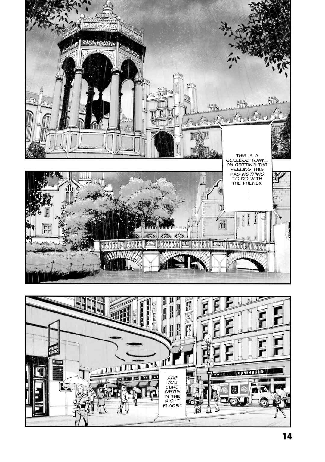 Page 14 Chapter 13 Mobile Suit Gundam NT (NARRATIVE)