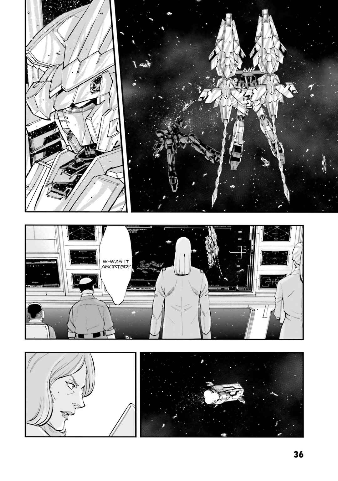 Page 36 Chapter 9 Mobile Suit Gundam NT (NARRATIVE)