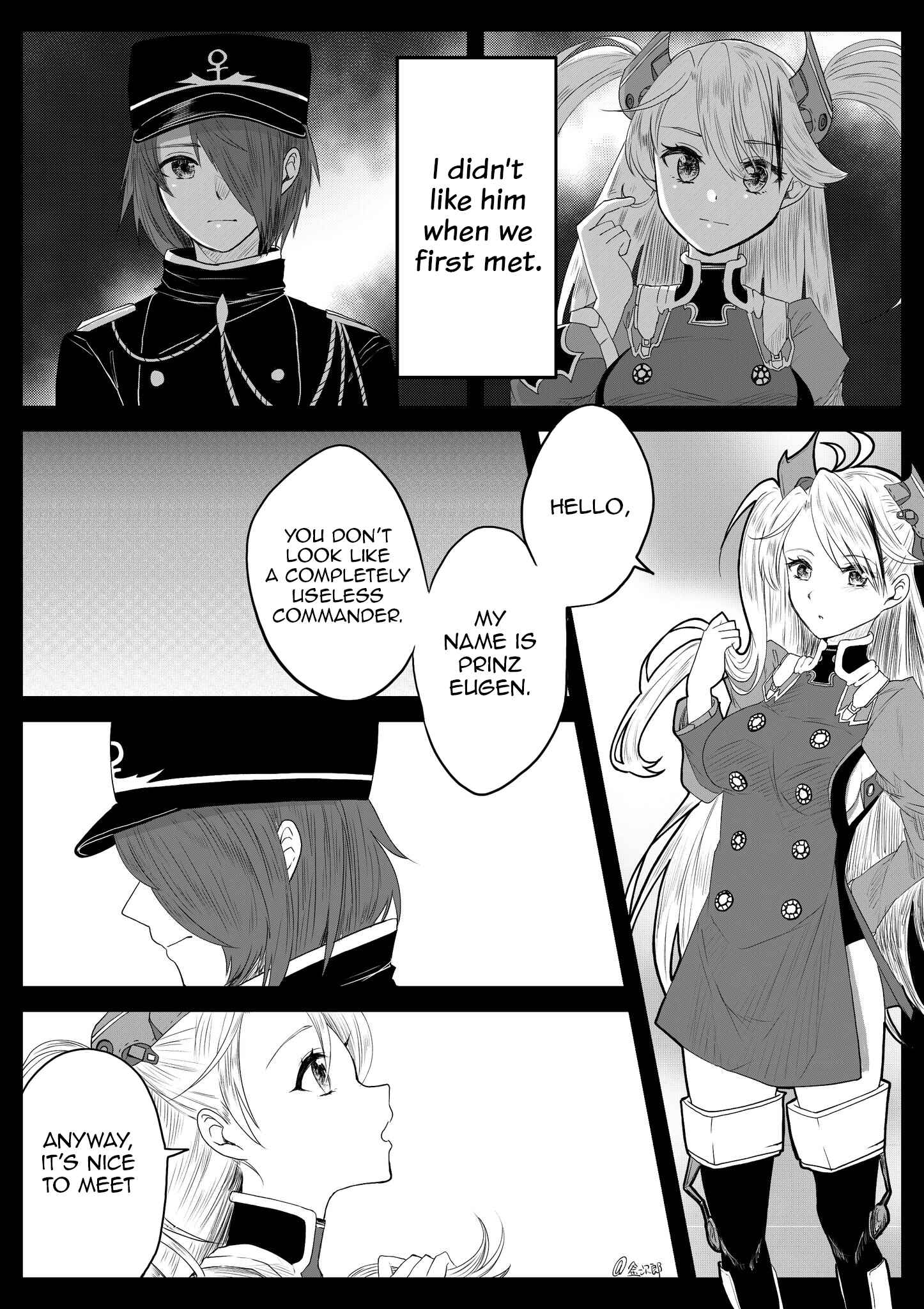 Page 2 Chapter 2 Azur Lane - Prinz Eugen and Not-So-Honest Commander (Doujinshi)