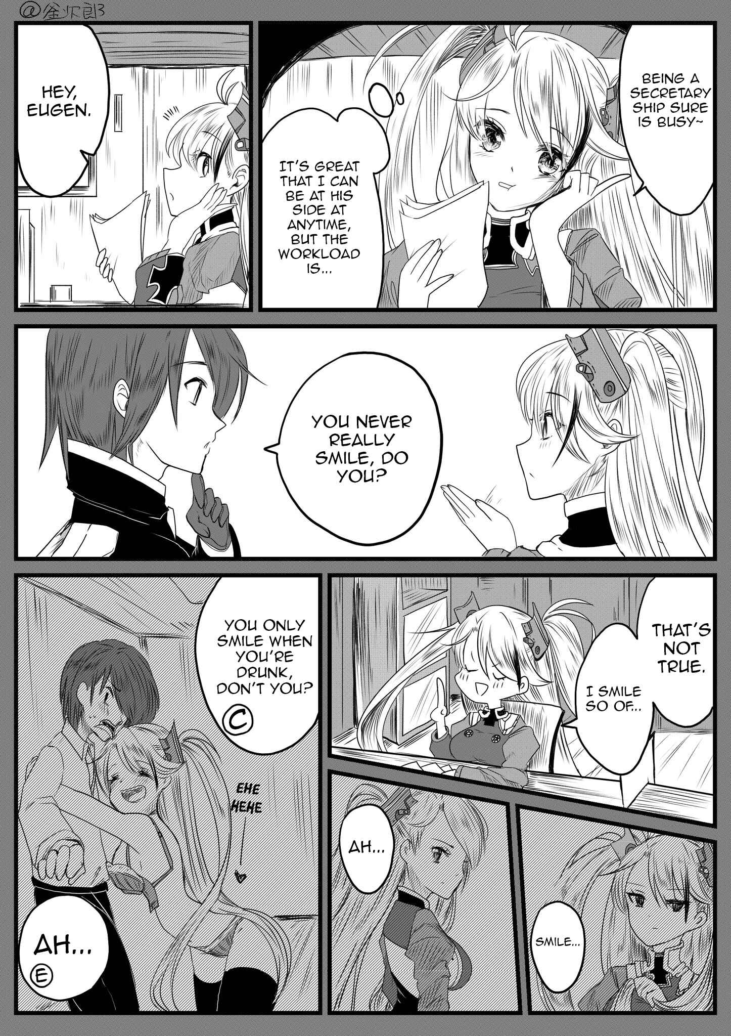 Page 7 Chapter 2 Azur Lane - Prinz Eugen and Not-So-Honest Commander (Doujinshi)