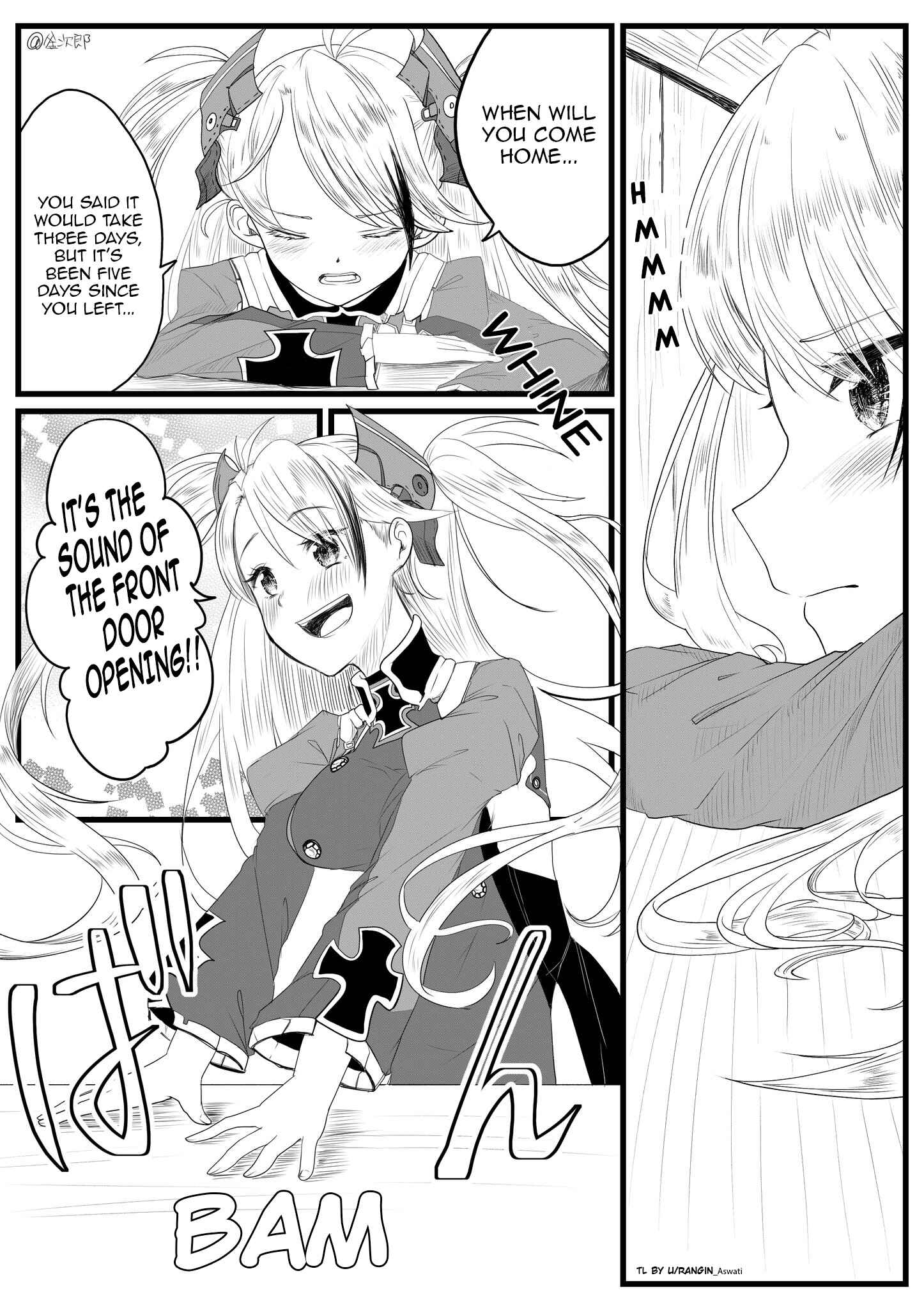 Page 1 Chapter 1 Azur Lane - Prinz Eugen and Not-So-Honest Commander (Doujinshi)