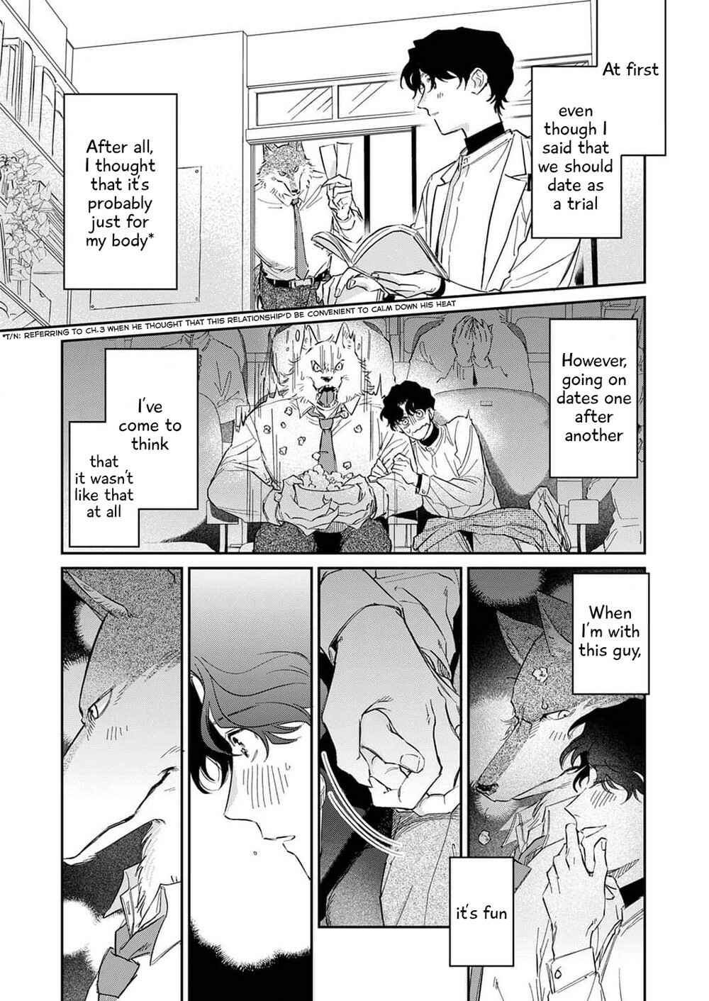 Page 14 Chapter 4 Ookami-sama no Ichizu na Bouai