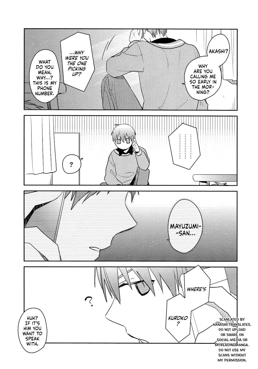 Page 10 Chapter Unknown_f290 Kuroko no Basket - Black Brothers (Doujinshi)