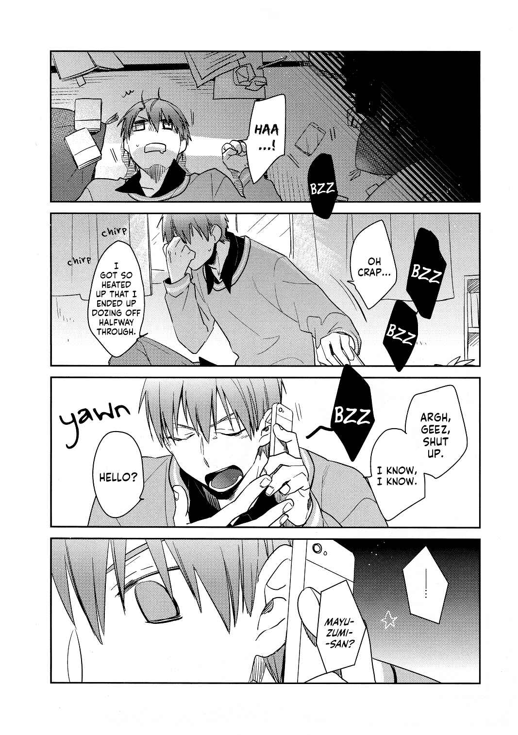 Page 9 Chapter Unknown_f290 Kuroko no Basket - Black Brothers (Doujinshi)