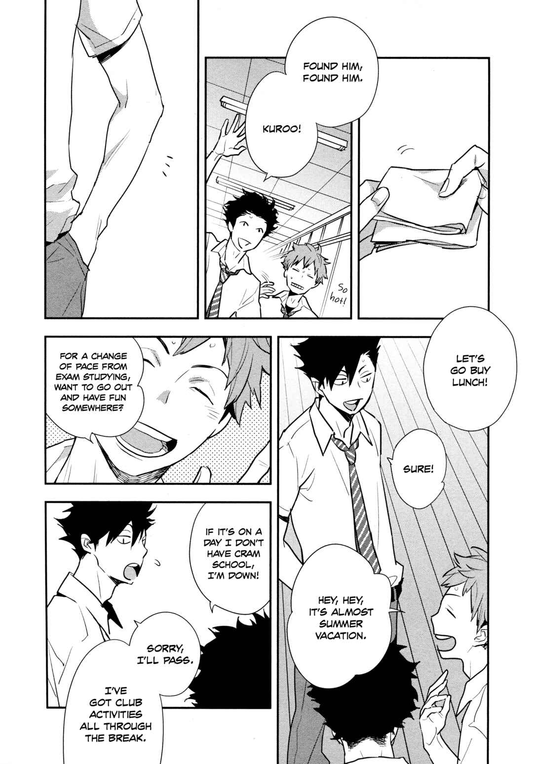 Page 12 Chapter Unknown_b7c7 Haikyuu!! - Yakeru (Doujinshi)