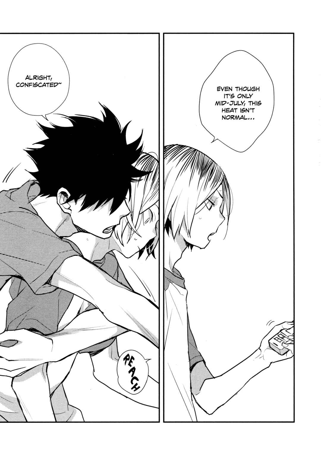 Page 33 Chapter Unknown_b7c7 Haikyuu!! - Yakeru (Doujinshi)