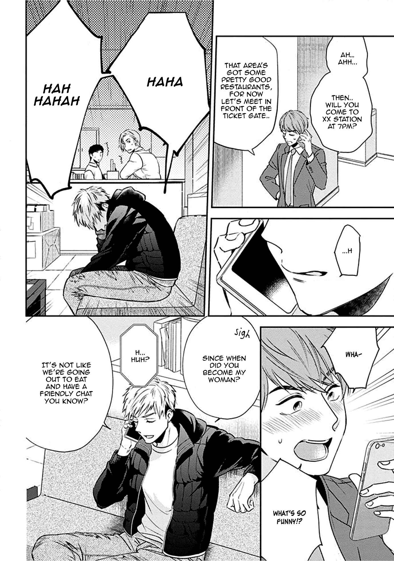 Page 4 Chapter 2.2 Omaeni Dakareru Nante Kiitenai!
