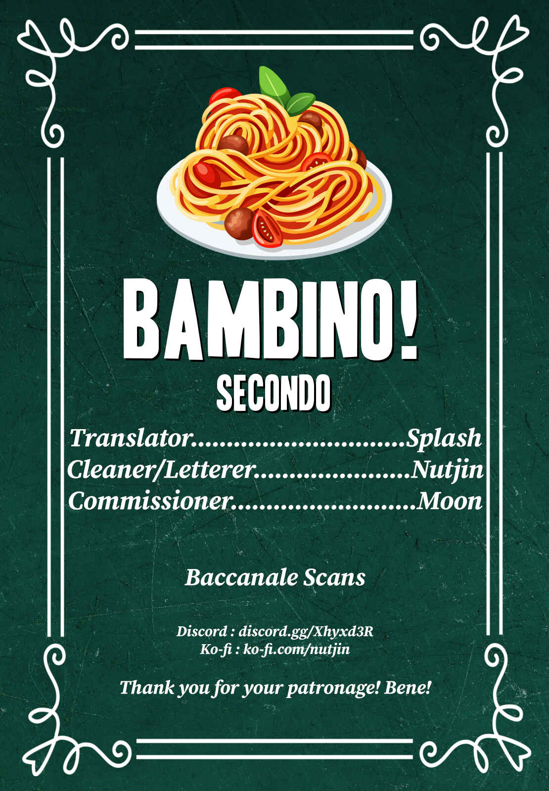 Page 1 Chapter 70 Bambino! Secondo