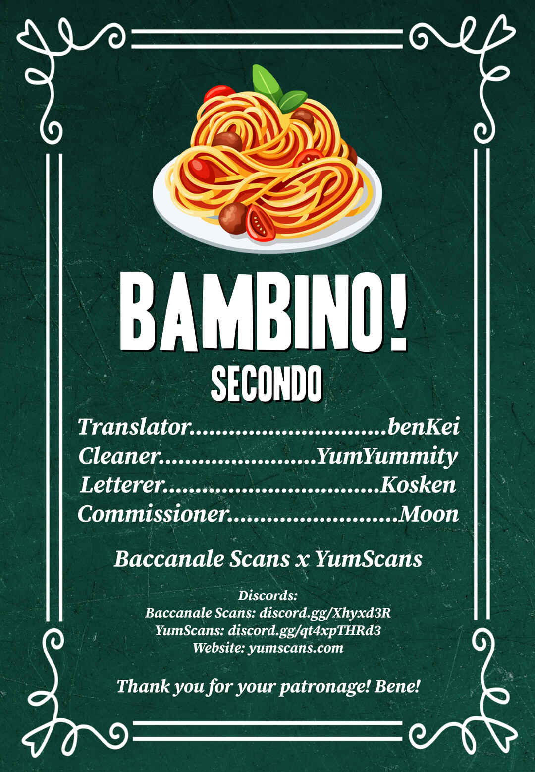 Page 1 Chapter 80 Bambino! Secondo