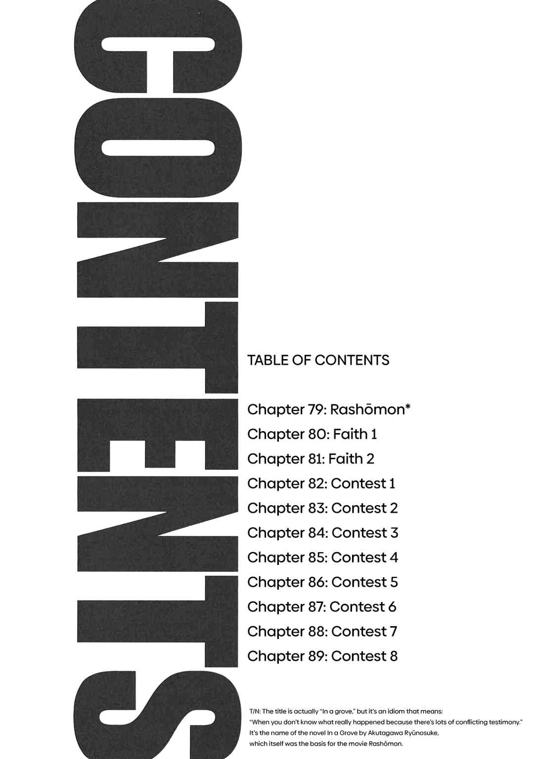 Page 7 Chapter 79 Bambino! Secondo