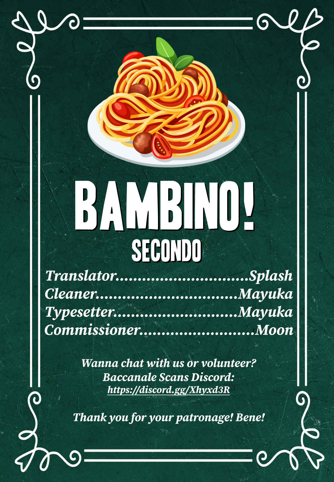 Page 1 Chapter 41 Bambino! Secondo