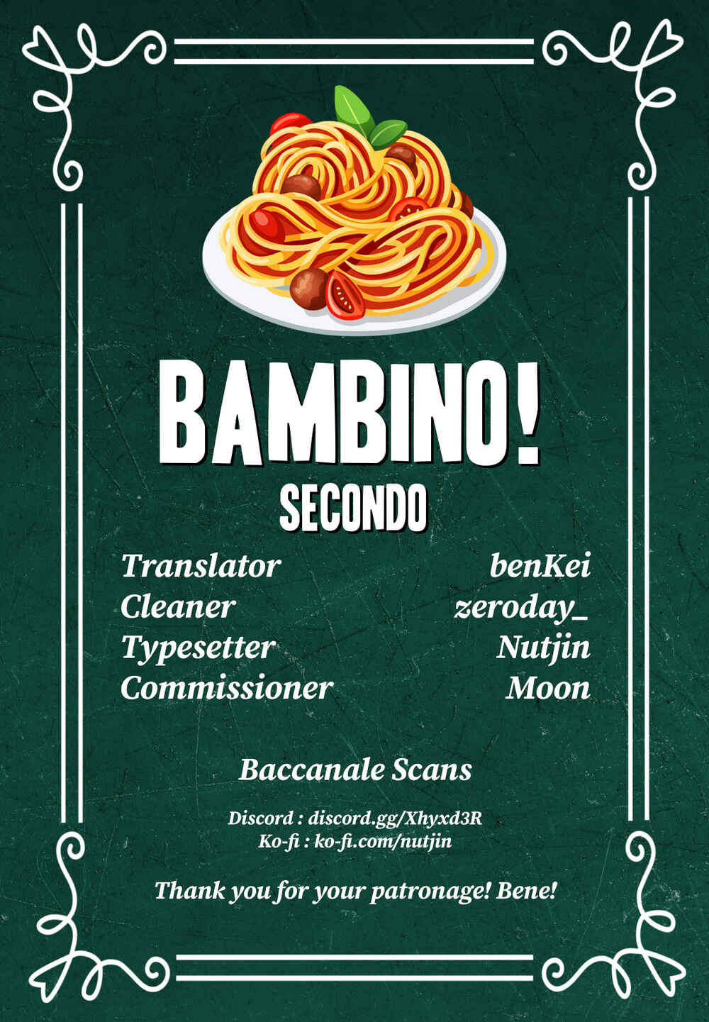 Page 1 Chapter 77 Bambino! Secondo