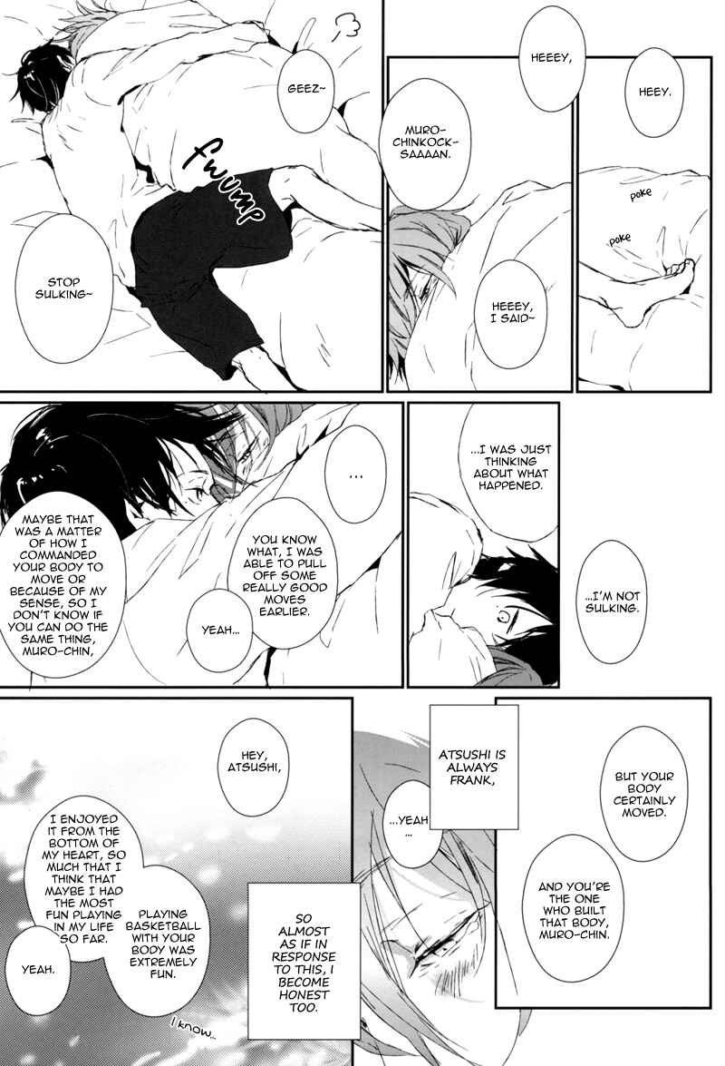 Page 19 Chapter Unknown_598e Kuroko no Basket - Ore ga Muro-chin de, Atsushi ga Ore de (Doujinshi)