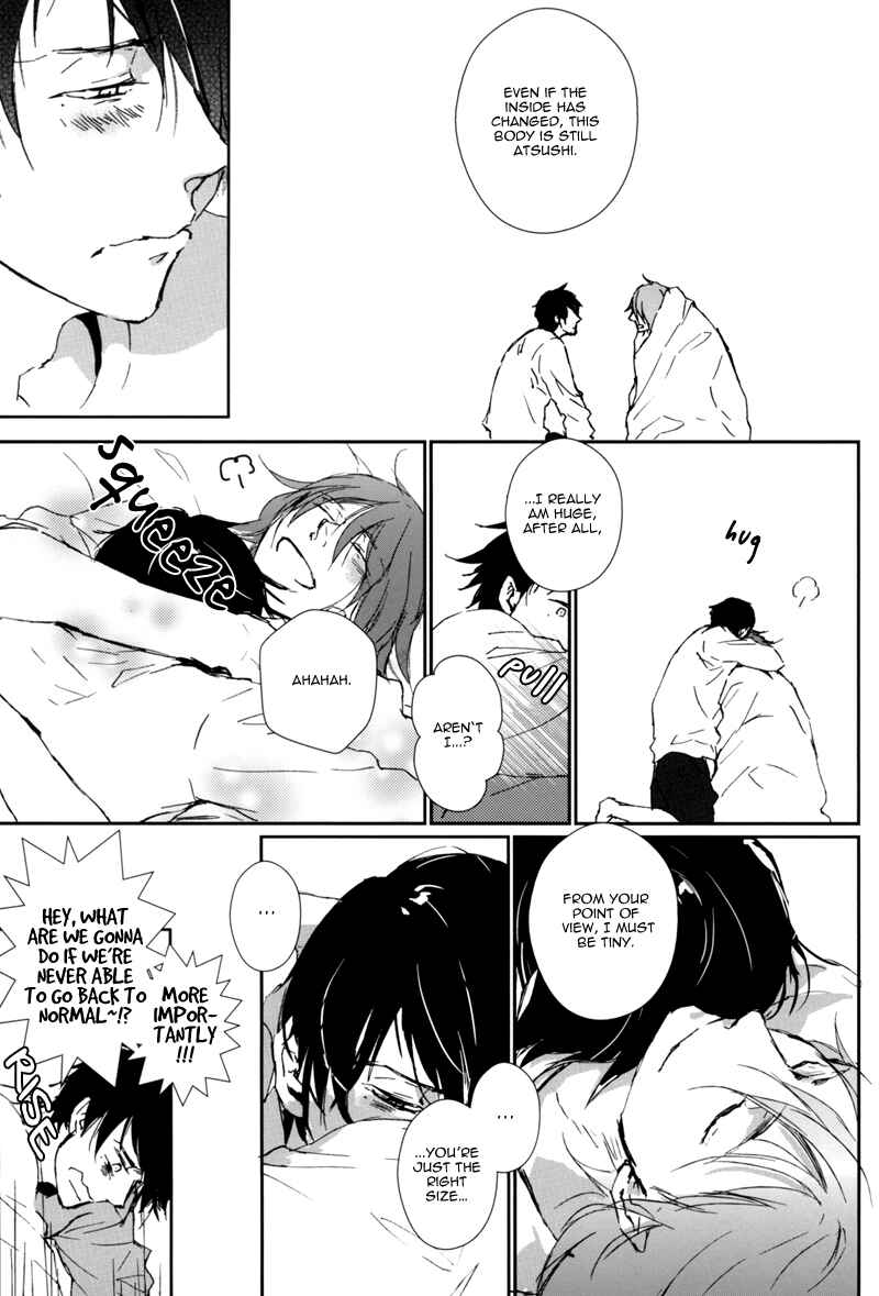 Page 21 Chapter Unknown_598e Kuroko no Basket - Ore ga Muro-chin de, Atsushi ga Ore de (Doujinshi)