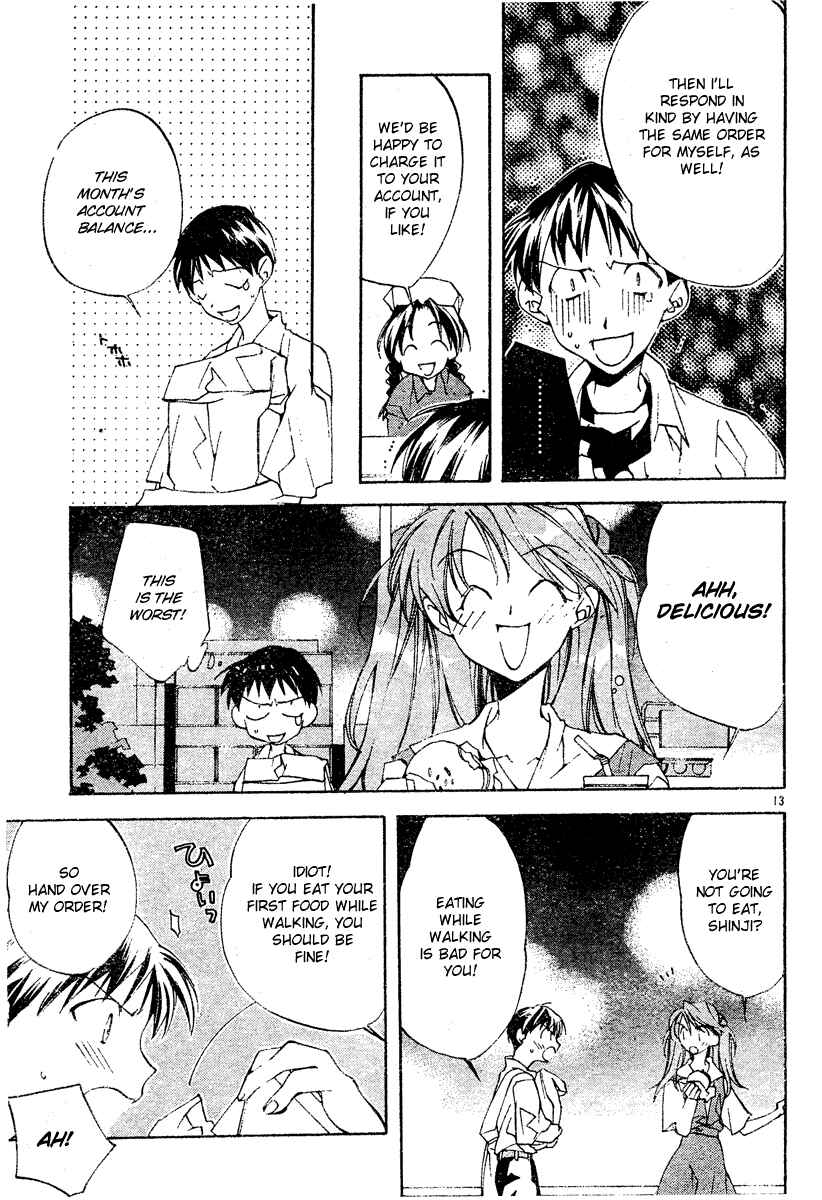 Page 13 Chapter 3 Neon Genesis Evangelion: Angelic Days