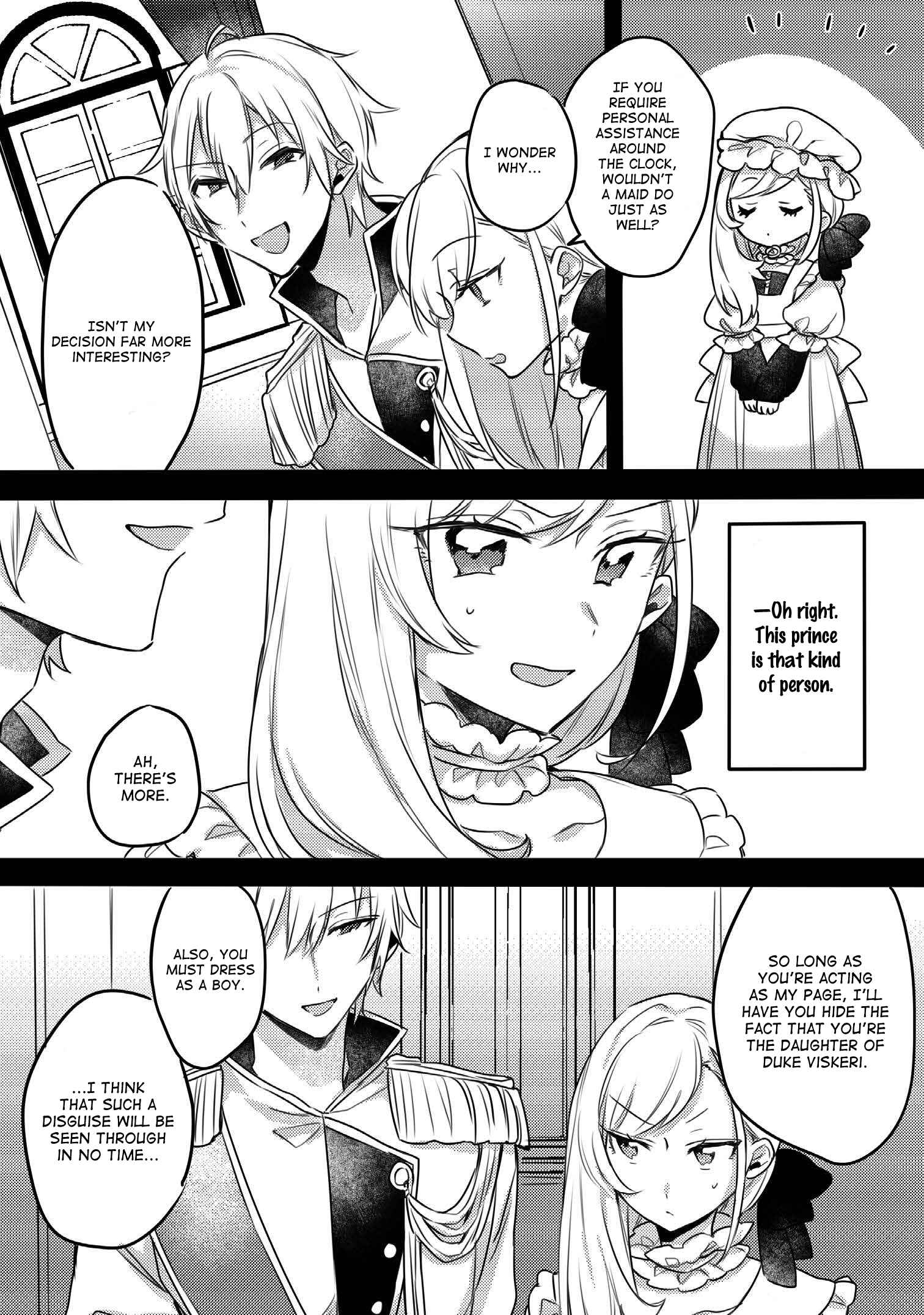 Page 9 Chapter 5.1 Oujo-sama wa Uso ga Osuki