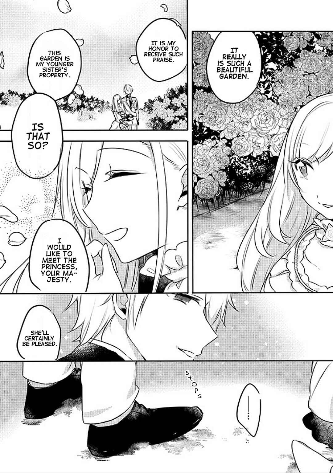 Page 8 Chapter 2.2 Oujo-sama wa Uso ga Osuki
